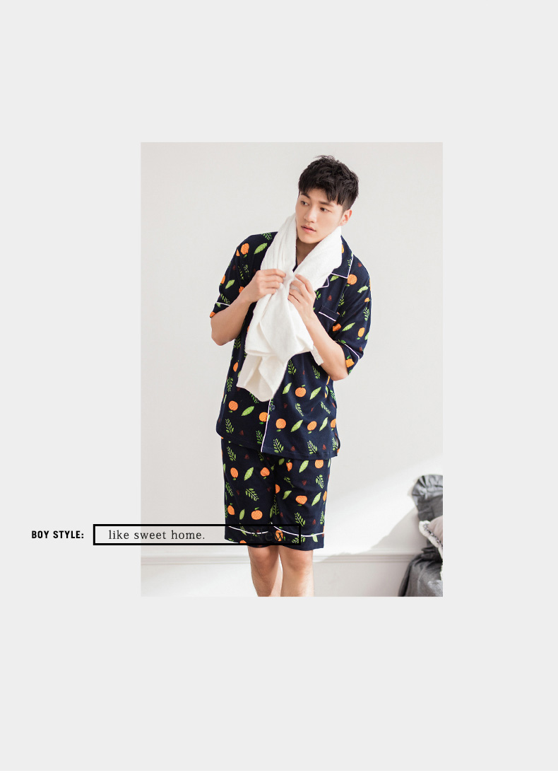 Pyjama mixte en Coton à manche courte - Ref 3005196 Image 15