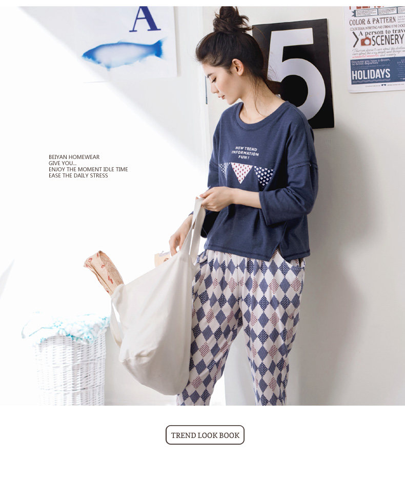 Pyjama mixte en Coton à manches longues - Ref 3005183 Image 7