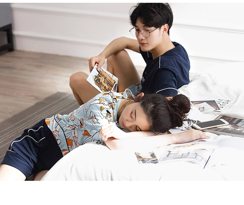 Pyjama mixte en Coton à manche courte - Ref 3005158 Image 20