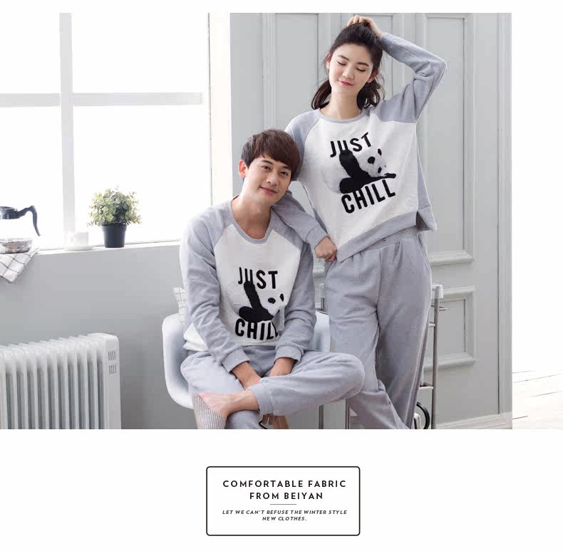 Pyjama mixte en Coton à manches longues - Ref 3005224 Image 7