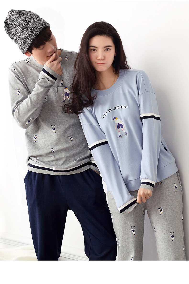 Pyjama mixte en Coton à manches longues - Ref 3005215 Image 11