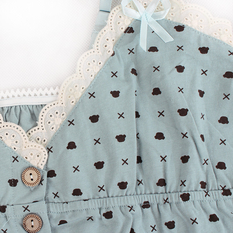 Pyjama mixte en Coton à sling - Ref 3005165 Image 4