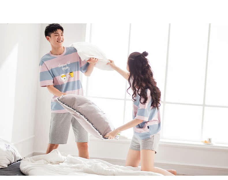 Pyjama mixte en Coton à manche courte - Ref 3005194 Image 14