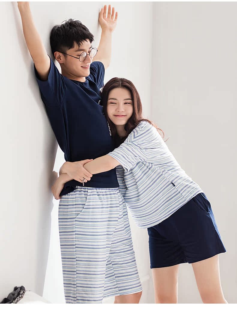 Pyjama mixte en Coton à manche courte - Ref 3005085 Image 10