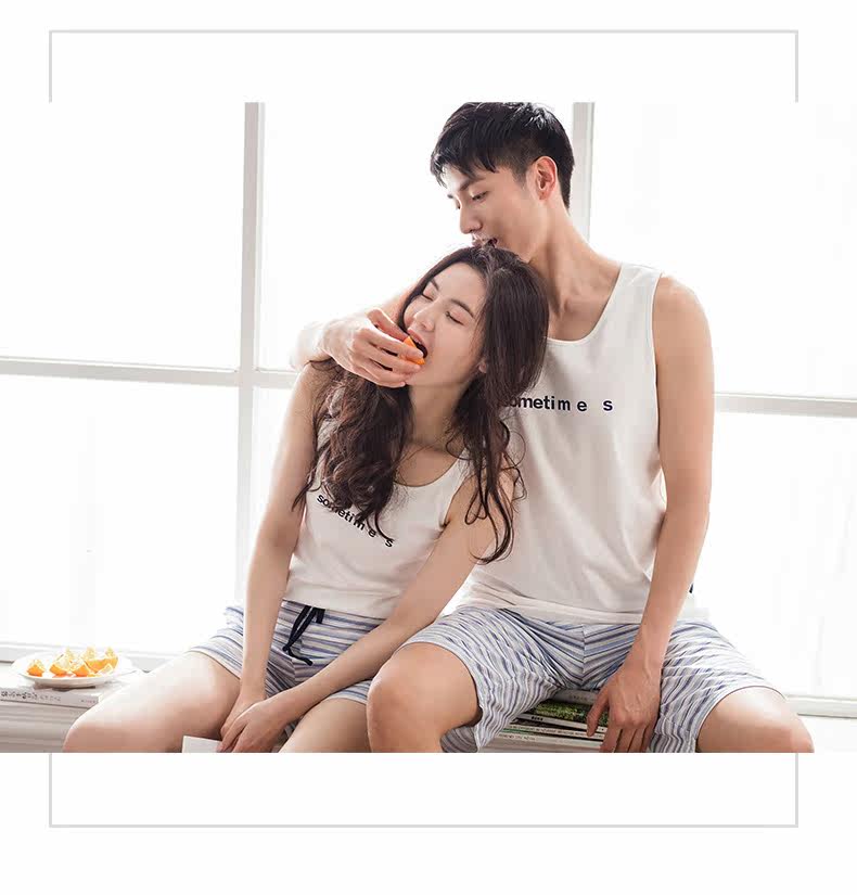 Pyjama mixte en Coton à sans manches - Ref 3005197 Image 16