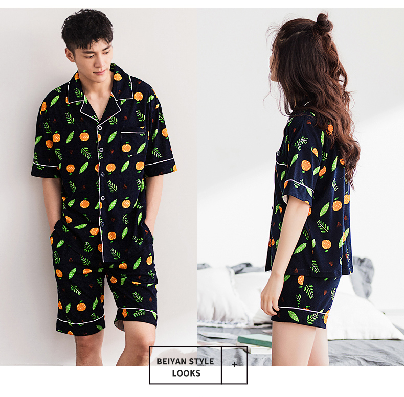 Pyjama mixte en Coton à manche courte - Ref 3005244 Image 20