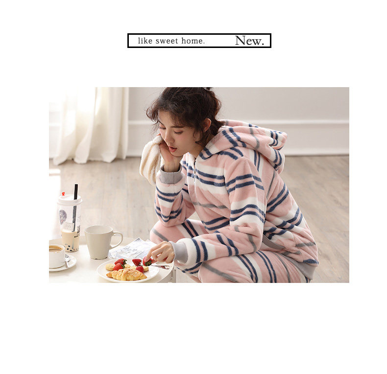 Pyjama mixte en Polyester Polyester  à manches longues - Ref 3005123 Image 8