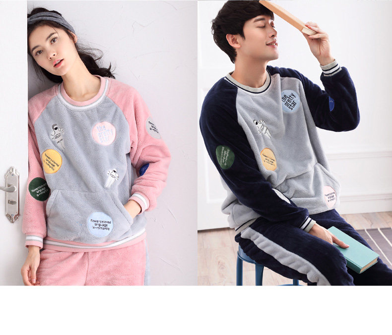 Pyjama mixte en Polyester Polyester  à manches longues - Ref 3005168 Image 11