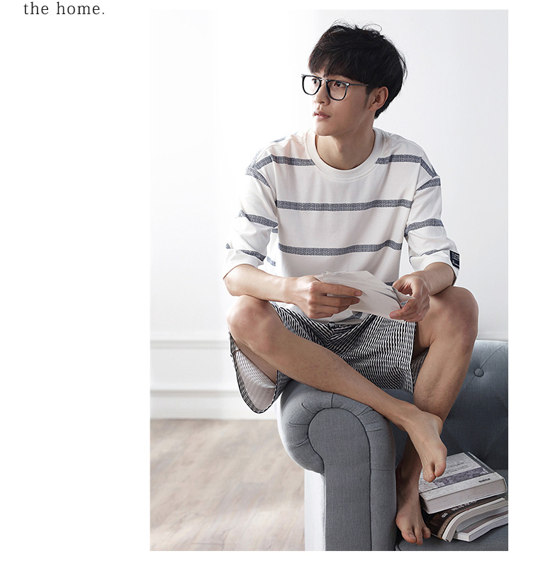 Pyjama mixte en Coton à manche courte - Ref 3005110 Image 11