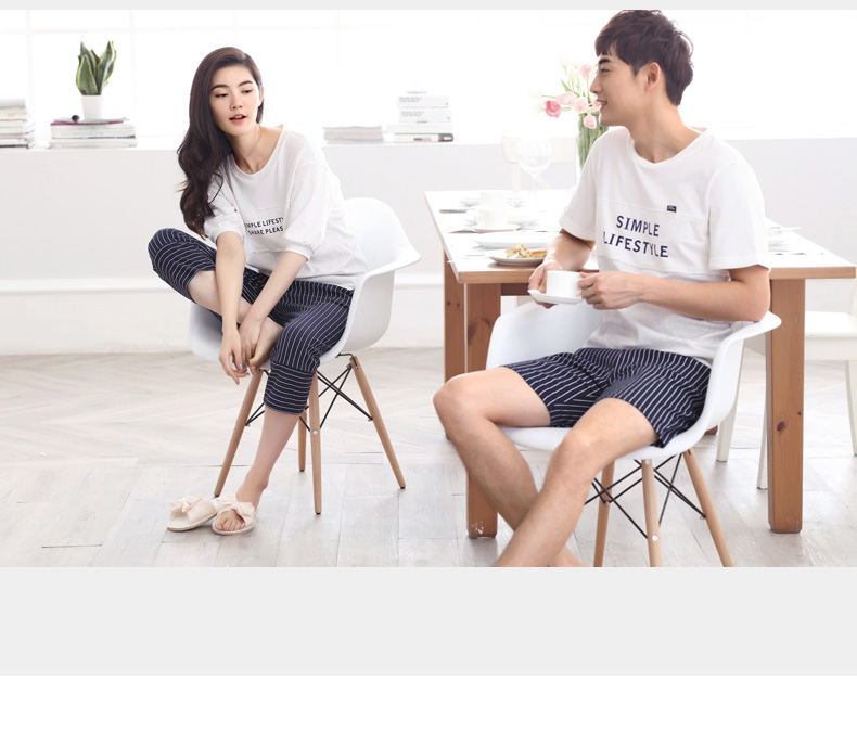 Pyjama mixte en Coton à manche courte - Ref 3005193 Image 49