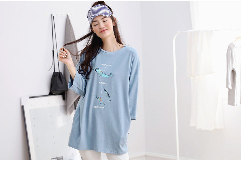 Pyjama mixte en Coton à manches longues - Ref 3005205 Image 36