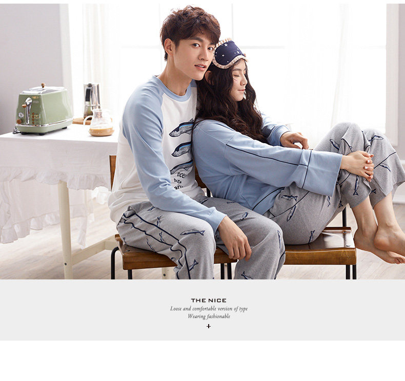 Pyjama mixte en Coton à manches longues - Ref 3005230 Image 11