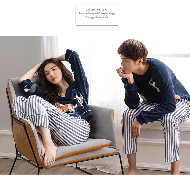 Pyjama mixte en Coton à manches longues - Ref 3004307 Image 14