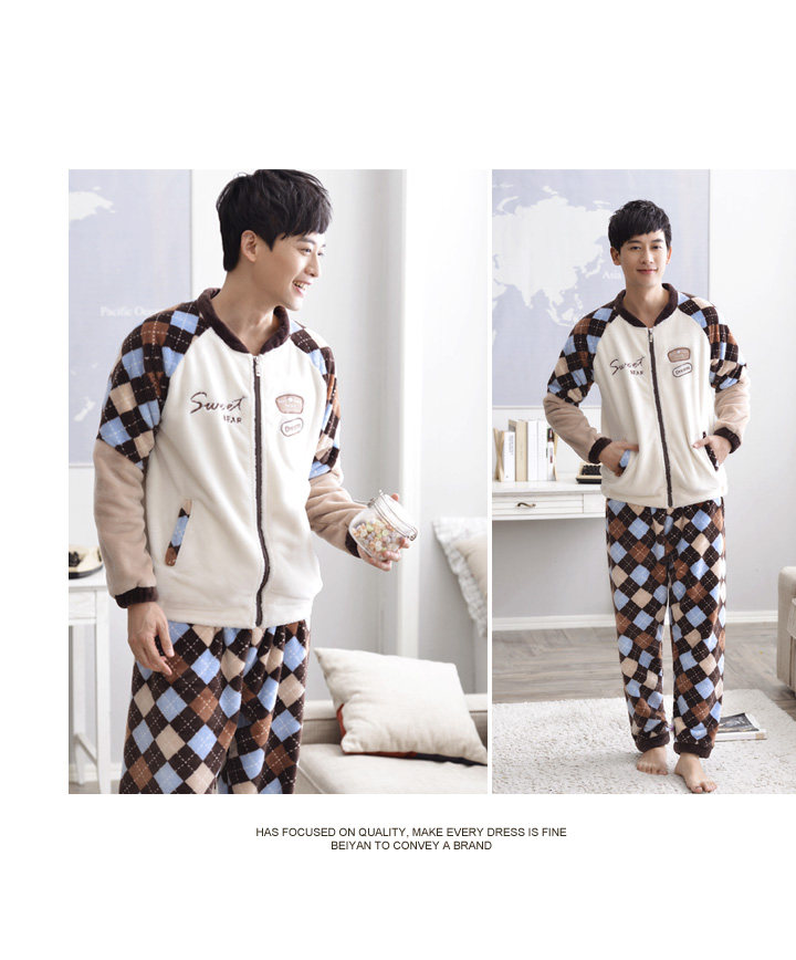 Pyjama mixte en Polyester Polyester  à manches longues - Ref 3005180 Image 8