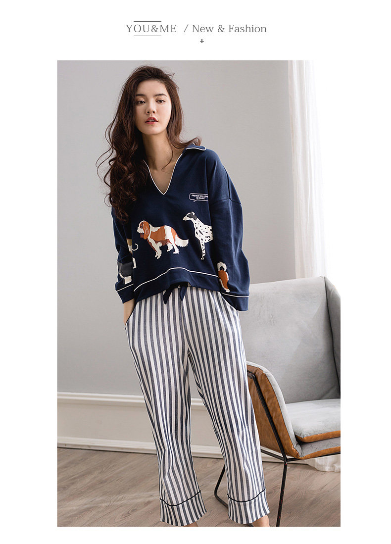 Pyjama mixte en Coton à manches longues - Ref 3004307 Image 13