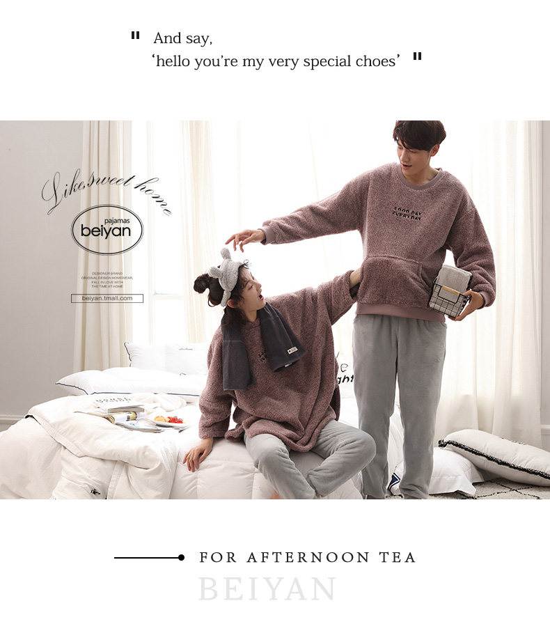 Pyjama mixte en Polyester Polyester  à manches longues - Ref 3005076 Image 8