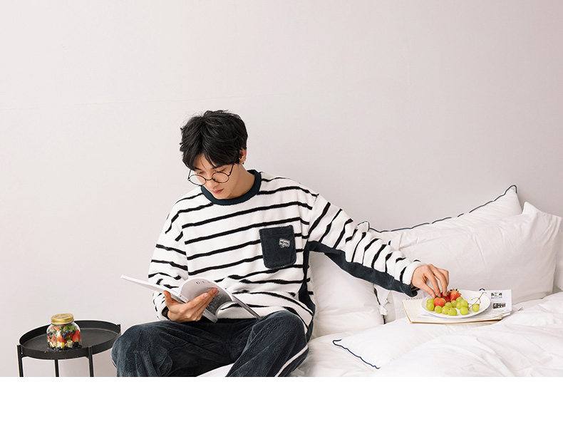 Pyjama mixte en Polyester Polyester  à manches longues - Ref 3005153 Image 16