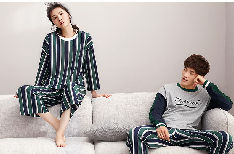 Pyjama mixte en Coton à manches longues - Ref 3005204 Image 9