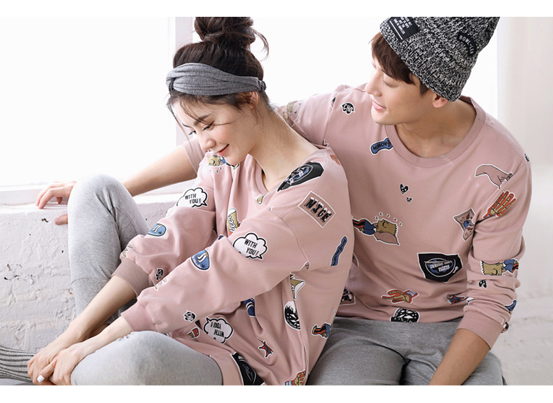 Pyjama mixte en Coton à manches longues - Ref 3005127 Image 14