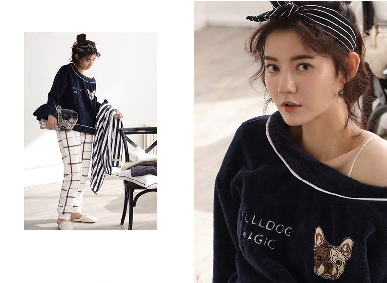 Pyjama mixte en Polyester Polyester  à manches longues - Ref 3005198 Image 11