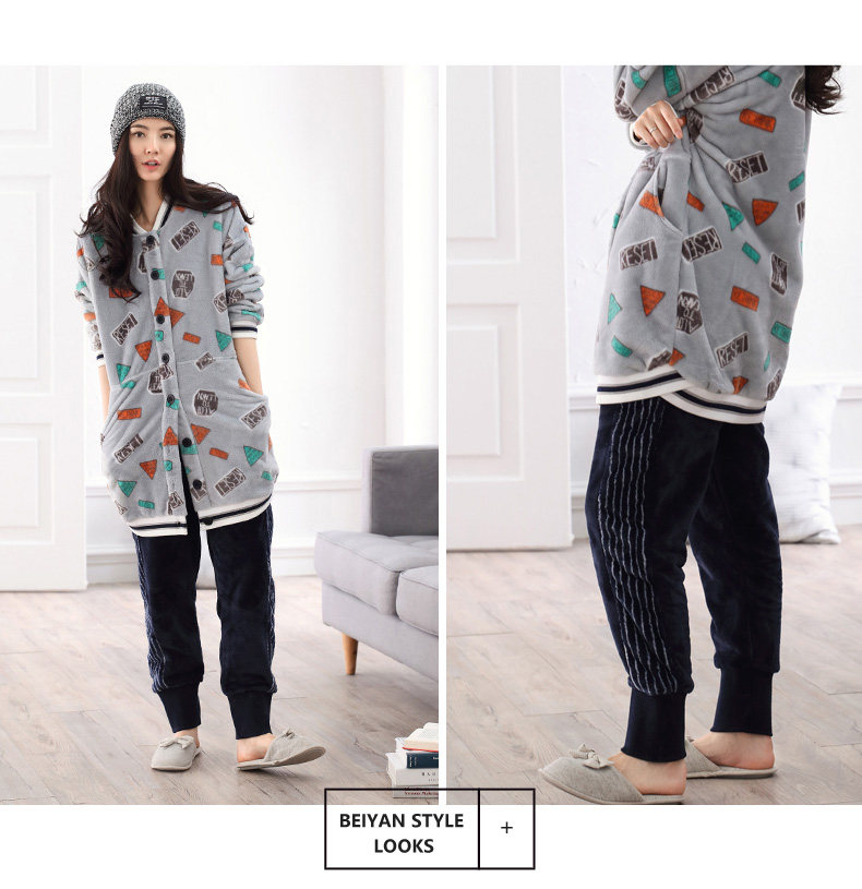 Pyjama mixte en Polyester Polyester  à manches longues - Ref 3005214 Image 18