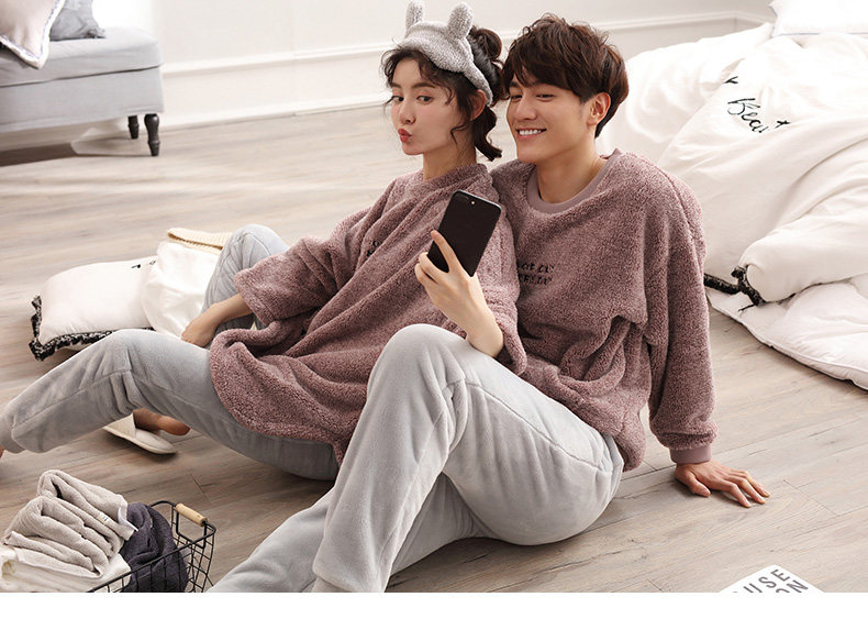 Pyjama mixte en Polyester Polyester  à manches longues - Ref 3005076 Image 7