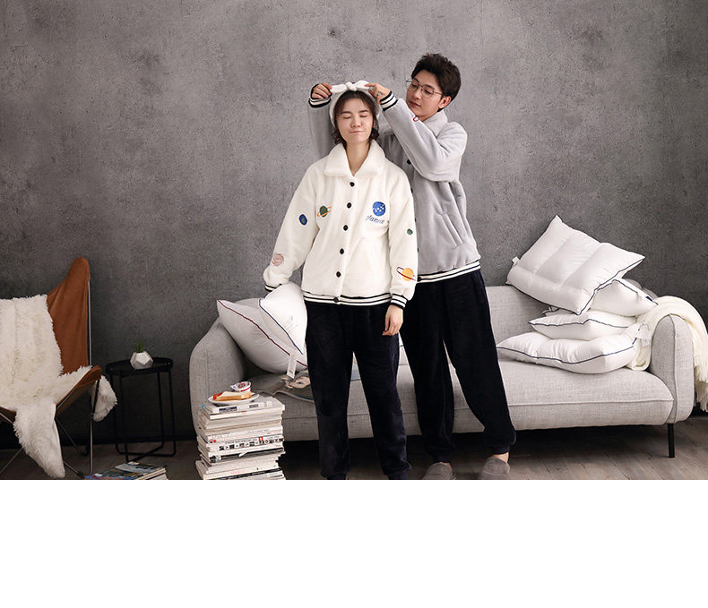 Pyjama mixte en Polyester Polyester  à manches longues - Ref 3005252 Image 10