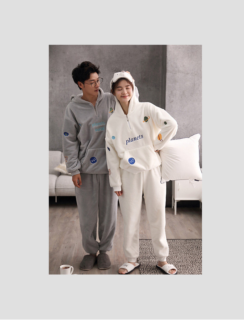 Pyjama mixte en Polyester Polyester  à manches longues - Ref 3005117 Image 14