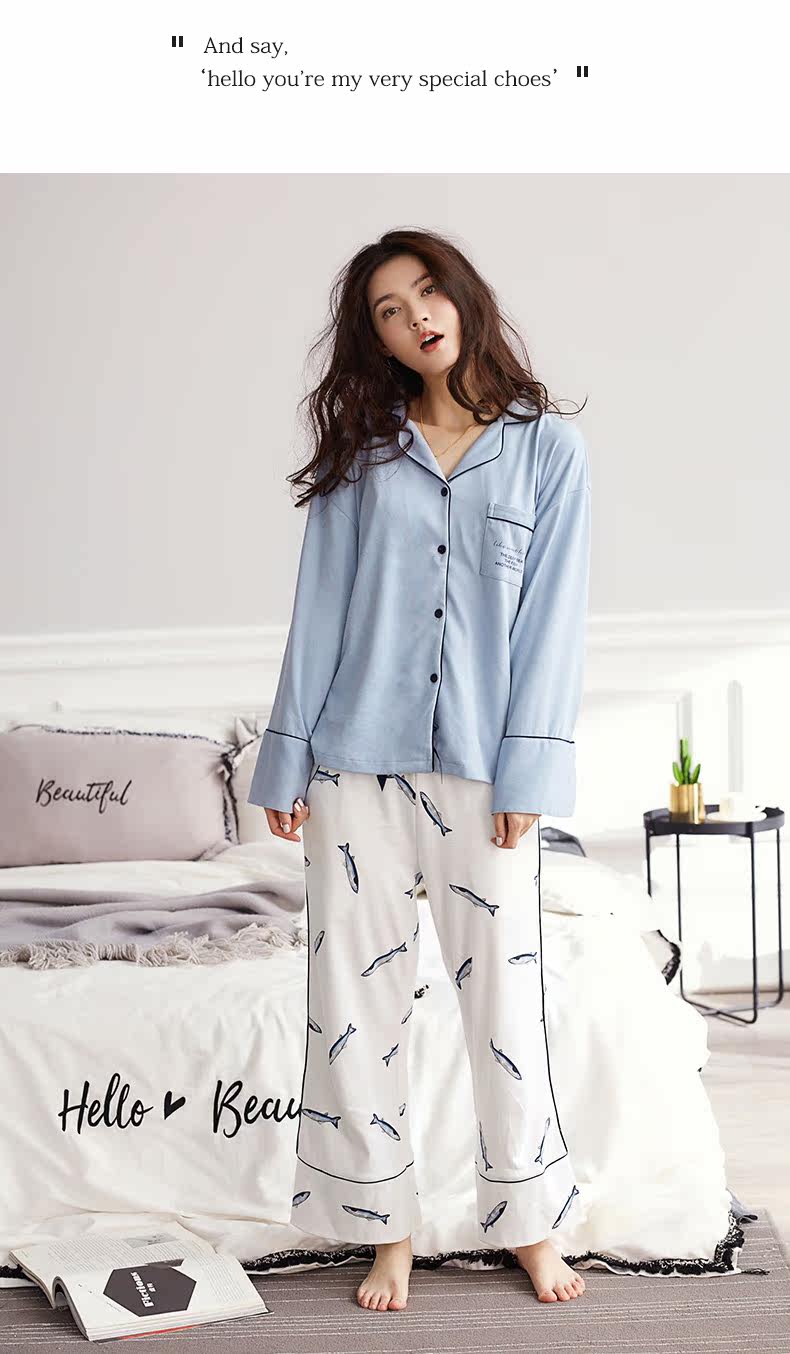 Pyjama mixte en Coton à manches longues - Ref 3005174 Image 10