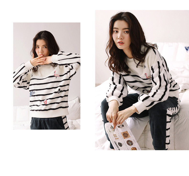 Pyjama mixte en Polyester Polyester  à manches longues - Ref 3005153 Image 11