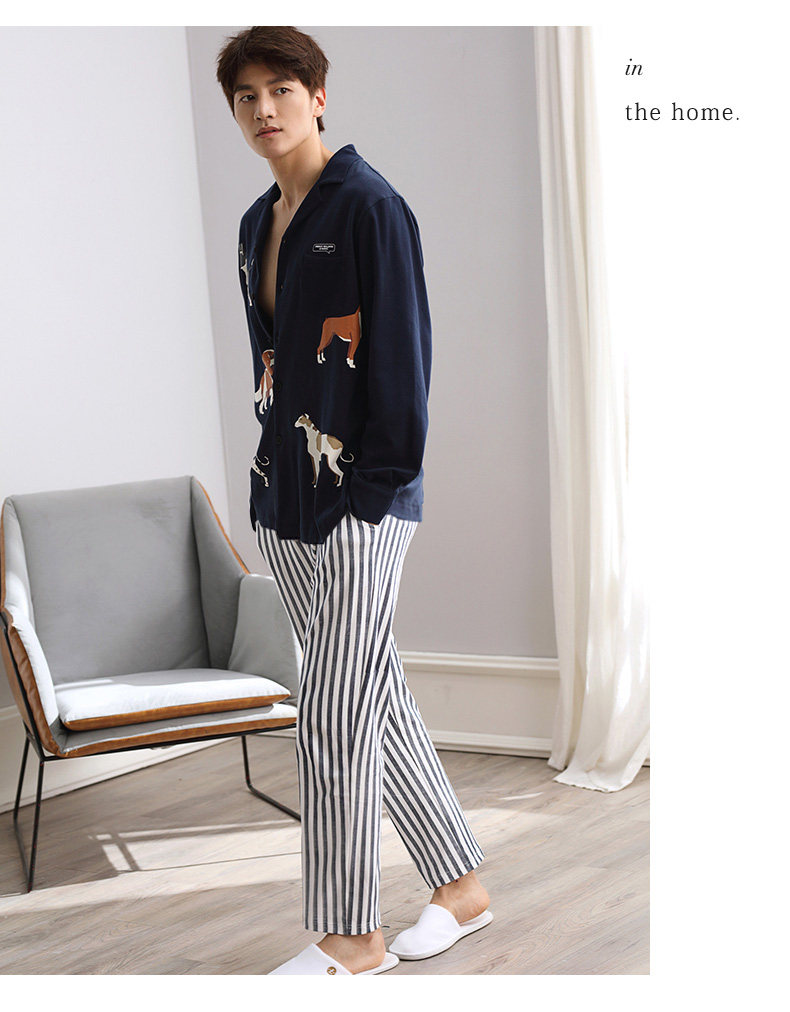 Pyjama mixte en Coton à manches longues - Ref 3004307 Image 49