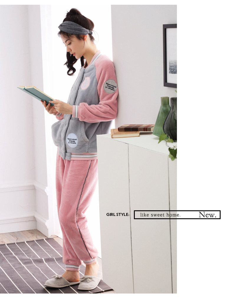 Pyjama mixte en Polyester Polyester  à manches longues - Ref 3005207 Image 14