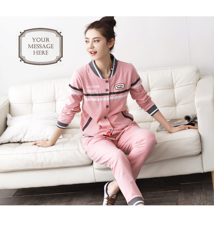 Pyjama mixte en Coton à manches longues - Ref 3005145 Image 11