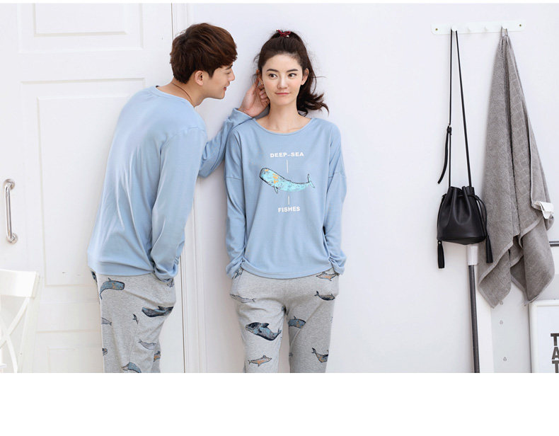 Pyjama mixte en Coton à manches longues - Ref 3005205 Image 9