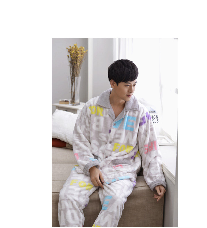 Pyjama mixte en Polyester Polyester  à manches longues - Ref 3005187 Image 8