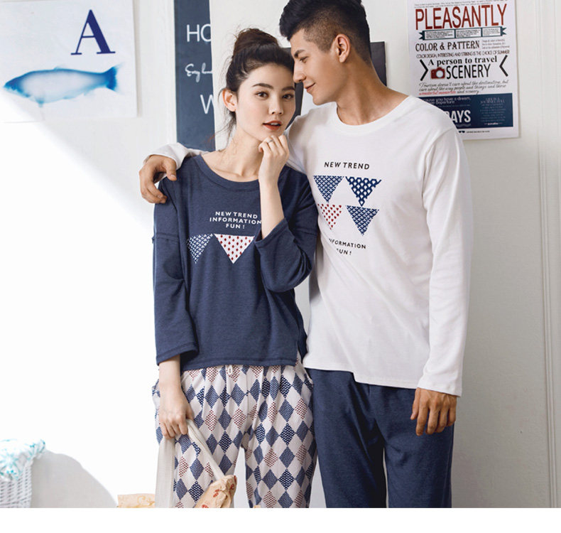 Pyjama mixte en Coton à manches longues - Ref 3005183 Image 6