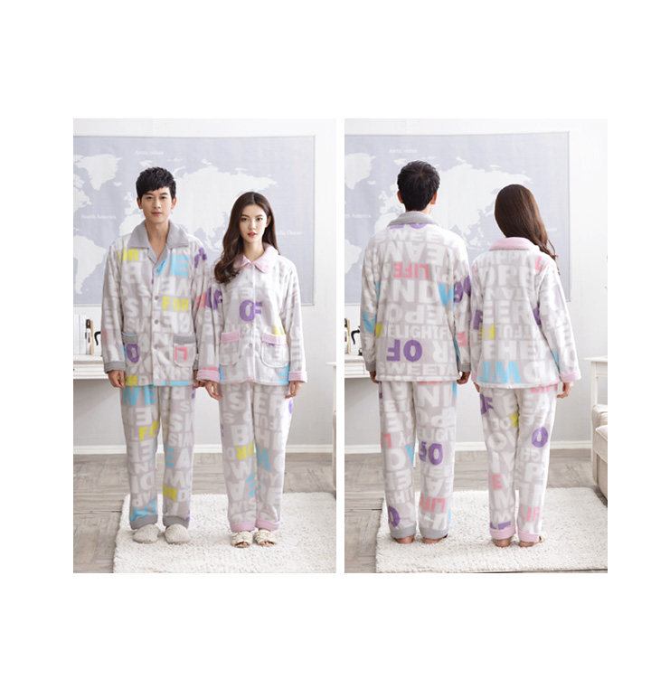 Pyjama mixte en Polyester Polyester  à manches longues - Ref 3005187 Image 13