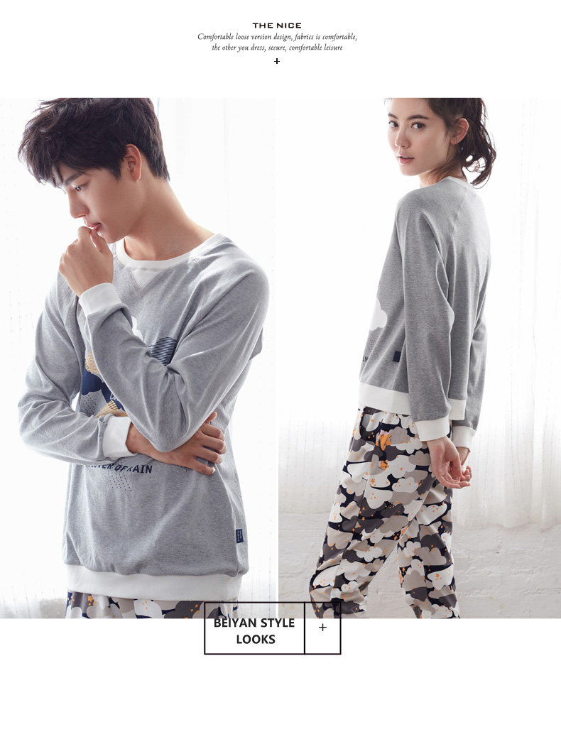 Pyjama mixte en Coton à manches longues - Ref 3005074 Image 19