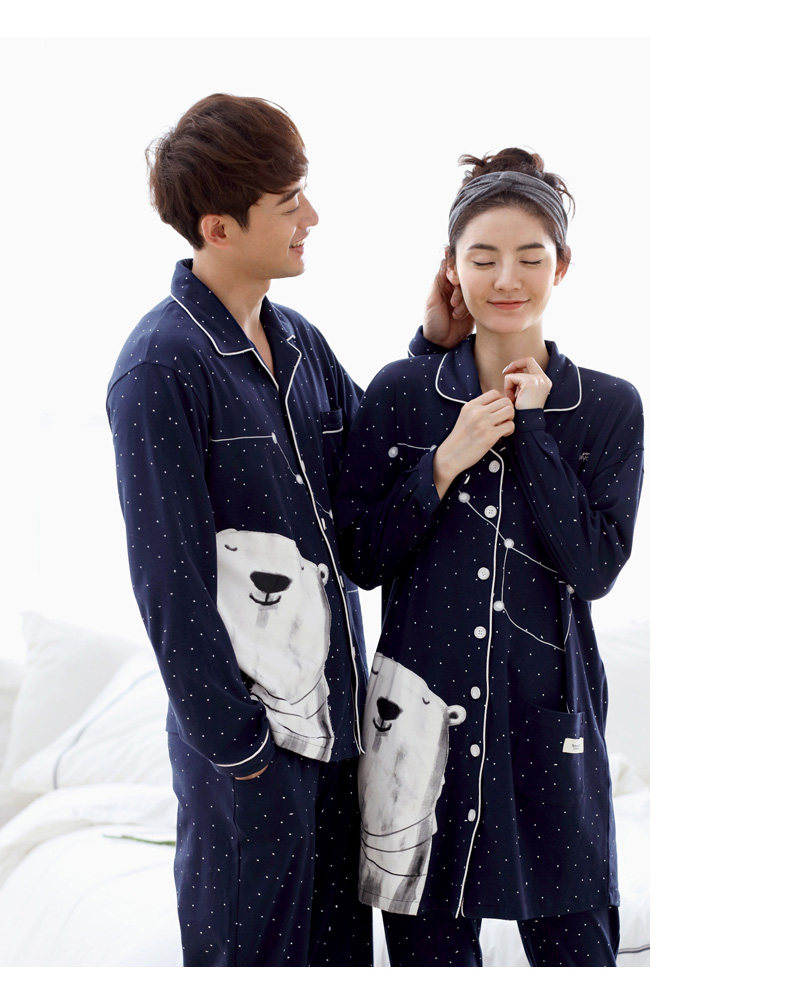 Pyjama mixte en Coton à manches longues - Ref 3005126 Image 13