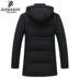 ZONEJOY Zhuangju cotton nam mùa đông áo khoác nam xuống bông độn dài kinh doanh dày bện - Bông áo khoác dù nam Bông
