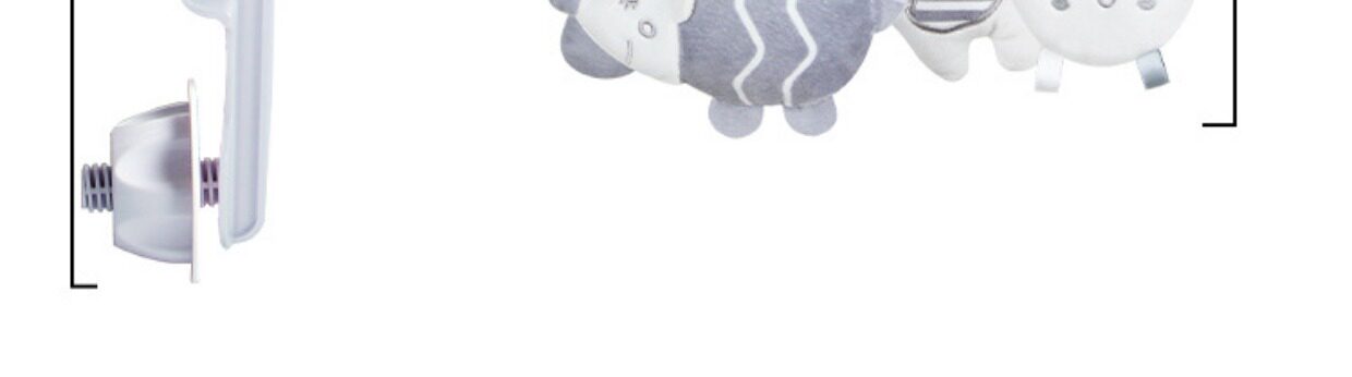 Мобили на кроватку, Подвесные игрушки 电动床铃支架婴儿可旋转布艺音乐八音盒床头摇铃挂件玩具宝宝床上 OTHER