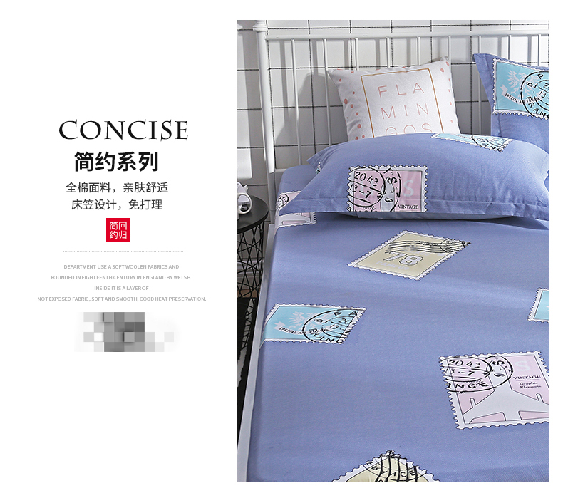 Được trang bị bedspread Simmons bảo vệ tay áo bụi che một mảnh bìa giường nệm bìa trượt giường ngủ Giường 1,5 1.8m Li - Trang bị Covers 	ga giường bo chun