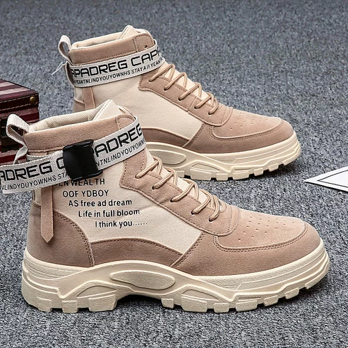 Зима Martin Boot Men's Tide Shoes Men's Gao British Style помогает теплым работникам всю осень и бархатный ватный туфли