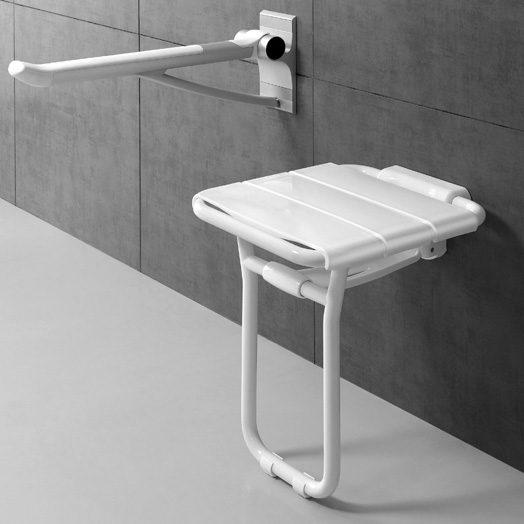 ANMON Elderly bath chair Pregnant woman bathroom bath chair Disabled Wall-mounted bath stool Bath chair