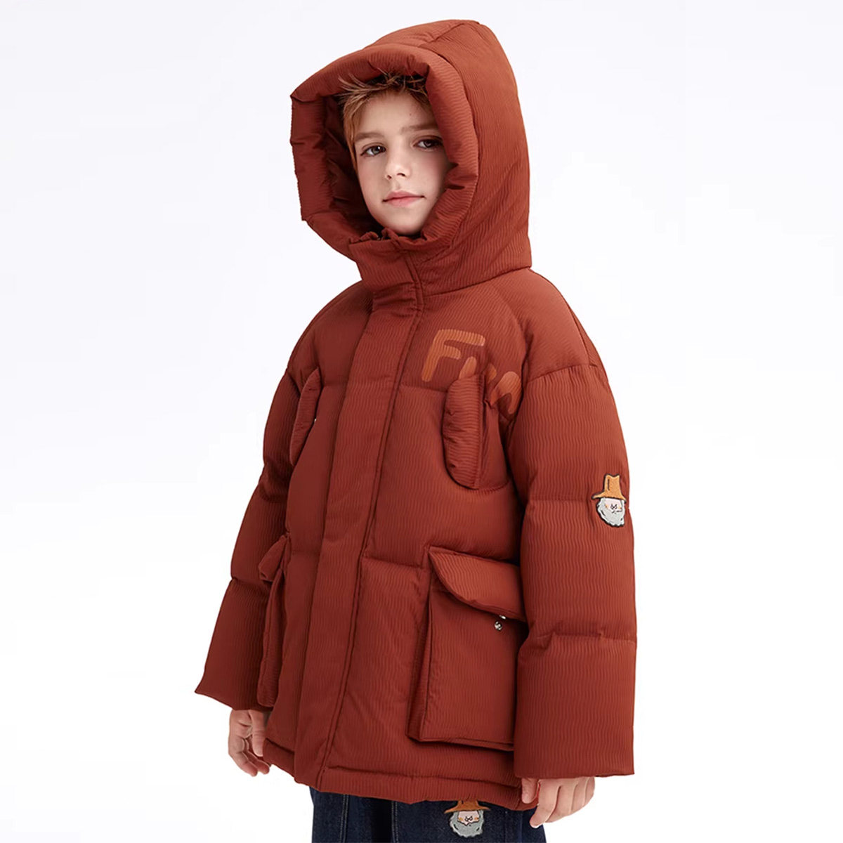 [VIP]【三防】MQD童装儿童羽绒服中长款冬装男童加厚保暖外套