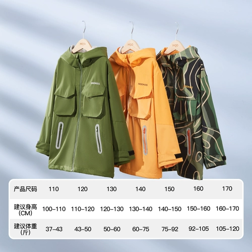 Длинный плащ, средней длины, городской стиль, детская одежда