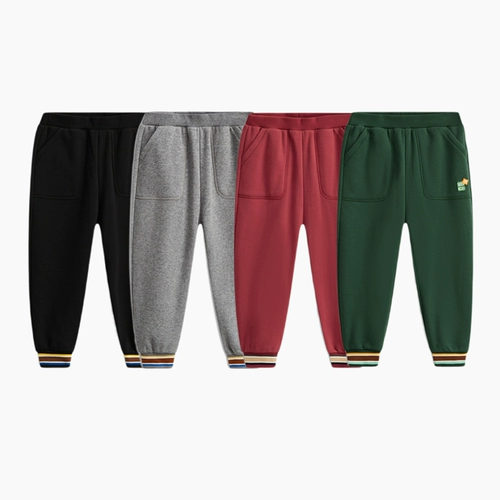 MQD Утепленная летняя одежда, утепленные детские трикотажные штаны