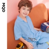 MQD Летняя одежда, летняя пижама, штаны, комплект, коллекция 2021, короткий рукав