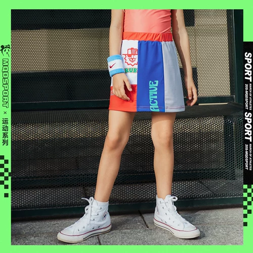 Юбка на девочку, спортивная летняя одежда, мини-юбка, детская одежда, в корейском стиле