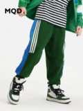 MQD Летняя одежда, детский комплект, осенние трикотажные детские штаны, свободный крой